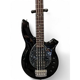 Used Ernie Ball Music Man Bongo 4 String Black Electric Bass Guitar