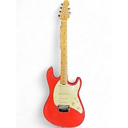 Used Ernie Ball Music Man Cutlass coral red Solid Body Electric Guitar