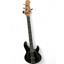 Used Ernie Ball Music Man DARKRAY SPECIAL 4H OBSIDIAN BLACK Electric Bass Guitar