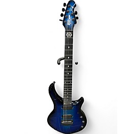Used Ernie Ball Music Man John Petrucci Majesty 6 Titan Blue Solid Body Electric Guitar