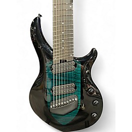 Used Ernie Ball Music Man John Petrucci Majesty 8 Emerald Sky Solid Body Electric Guitar