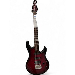 Used Ernie Ball Music Man Luke III BFR Ball Family Reserve Red Solid Body Electric Guitar