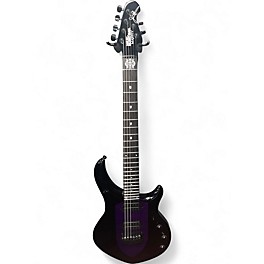 Used Ernie Ball Music Man Majesty Violet Glow Solid Body Electric Guitar