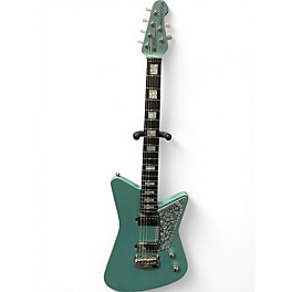 Used Ernie Ball Music Man Mariposa Dorado Green Solid Body Electric Guitar