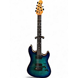 Used Ernie Ball Music Man Sabre Blue Dream Blue Solid Body Electric Guitar