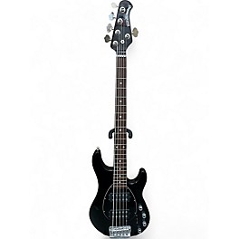 Used Ernie Ball Music Man Sterling 5 String Black Electric Bass Guitar