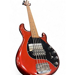 Used Ernie Ball Music Man StingRay 5 Special H Chrome Red Metallic Electric Bass Guitar