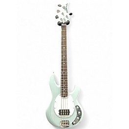 Used Ernie Ball Music Man StingRay Special H Sea Breeze Electric Bass Guitar