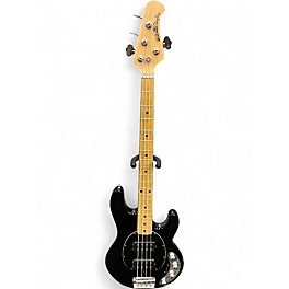 Used Ernie Ball Music Man Stingray 4 String Black Electric Bass Guitar