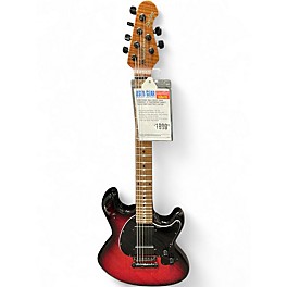 Used Ernie Ball Music Man Stingray HT Raspberry Burst Solid Body Electric Guitar