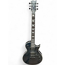 Used Esp LTD EC-1000ET SEE THROUGH BLACK Solid Body Electric Guitar