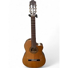 Used Espana cscr Natural Classical Acoustic Electric Guitar