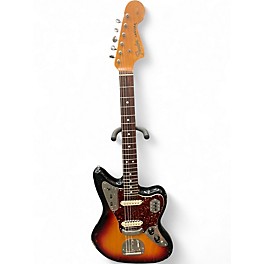 Used Fender 1962 Reissue Jaguar 2 Color Sunburst Solid Body Electric Guitar