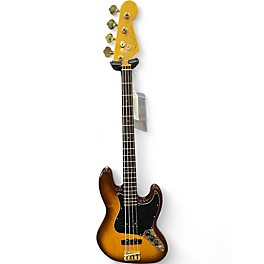 Used Fender 75th Anniversary Commemorative American Jazz Bass BOURBON BURST Electric Bass Guitar