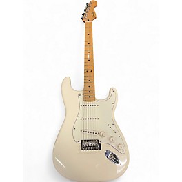 Used Fender 75th Anniversary Stratocaster Olympic White Solid Body Electric Guitar