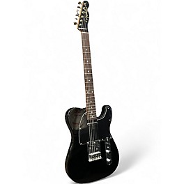 Used Fender 90's Telecaster Custom Black Black Solid Body Electric Guitar