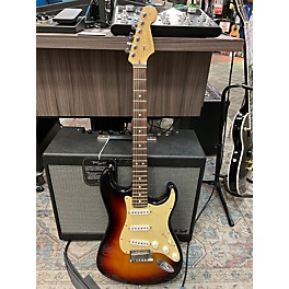 Used Fender AM STRATOCASTER RW 3 Tone Sunburst Solid Body Electric Guitar