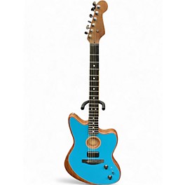 Used Fender AMERICAN Acoustasonic JAZZMASTER Ocean Turquoise Acoustic Electric Guitar