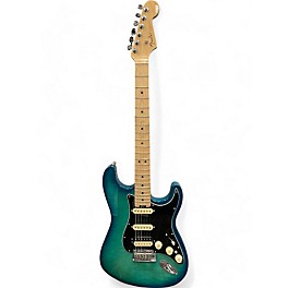 Used Fender AMERICAN SHOWCASE STRATOCASTER AQUA BURST Solid Body Electric Guitar