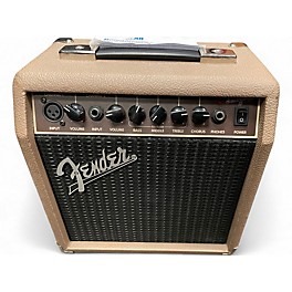 Used Fender Acoustasonic 15 Acoustic Guitar Combo Amp