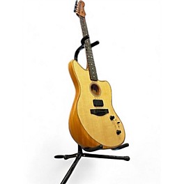 Used Fender Acoustasonic Jazzmaster Acoustic-Electric Natural Acoustic Guitar