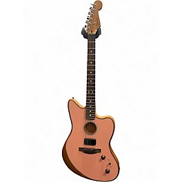 Used Fender Acoustasonic PLAYER SERIES Shell Pink Acoustic Electric Guitar