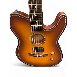 Used Fender Acoustasonic Telecaster Standard 2 Color Sunburst Acoustic Electric Guitar