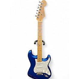 Used Fender American Deluxe Stratocaster Blue Solid Body Electric Guitar