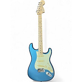 Used Fender American Performer Stratocaster HSS MATTE BLUE Solid Body Electric Guitar