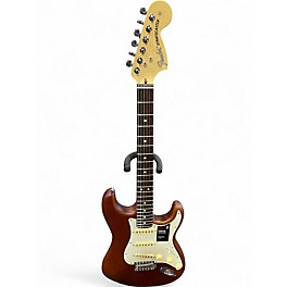 Used Fender American Performer Stratocaster SSS Mocha  Solid Body Electric Guitar
