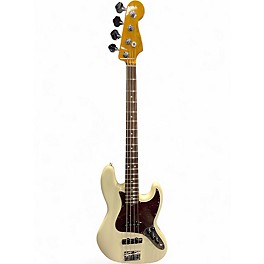 Used Fender American Professional II Jazz Bass Olympic White Electric Bass Guitar