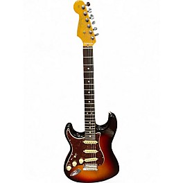 Used Fender American Professional II Stratocaster 3 Tone Sunburst Solid Body Electric Guitar