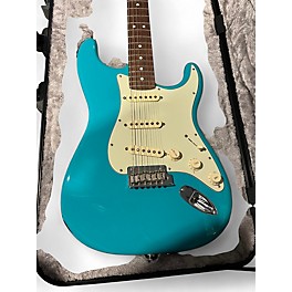 Used Fender American Professional II Stratocaster 75th Anniversary Miami Blue Solid Body Electric Guitar