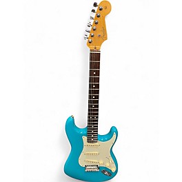 Used Fender American Professional II Stratocaster BLUE Solid Body Electric Guitar
