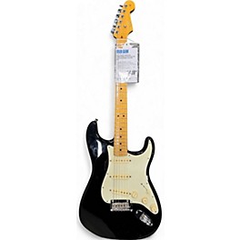 Used Fender American Professional II Stratocaster Black Solid Body Electric Guitar