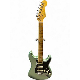 Used Fender American Professional II Stratocaster MYSTIC SURF GREEN Solid Body Electric Guitar