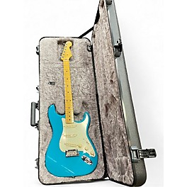 Used Fender American Professional II Stratocaster miami blue Solid Body Electric Guitar