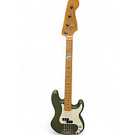 Used Fender American Professional Precision Bass ANTIQUE OLIVE Electric Bass Guitar