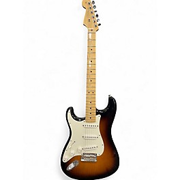 Used Fender American Standard Stratocaster Left Handed 2 Color Sunburst Electric Guitar