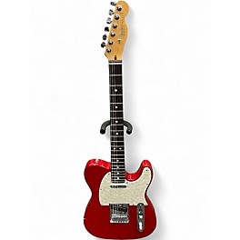 Used Fender American Standard Telecaster Candy Apple Red Solid Body Electric Guitar