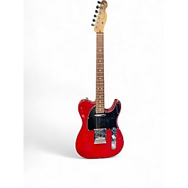 Used Fender American Standard Telecaster Trans Crimson Red Solid Body Electric Guitar