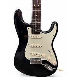 Used Fender American Stratocaster Black Solid Body Electric Guitar