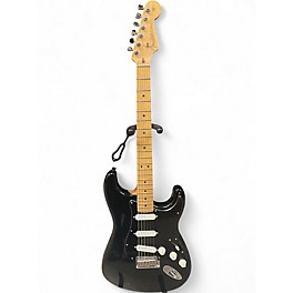 Used Fender American Stratocaster Black Solid Body Electric Guitar