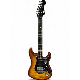 Used Fender American Ultra Stratocaster HSS LIMITED EDITION TIGER EYE Solid Body Electric Guitar