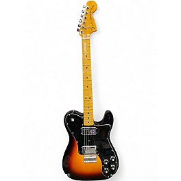 Used Fender American Vintage II 1975 Telecaster Deluxe 3 Color Sunburst Solid Body Electric Guitar