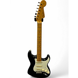 Used Fender Artist Series Eric Johnson Stratocaster Black Solid Body Electric Guitar