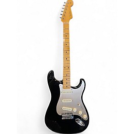 Used Fender Artist Series Eric Johnson Stratocaster Black Solid Body Electric Guitar
