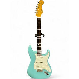Used Fender Artist Series Eric Johnson Stratocaster Ocean Turquoise Solid Body Electric Guitar