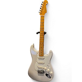 Used Fender Artist Series Eric Johnson Stratocaster White Solid Body Electric Guitar