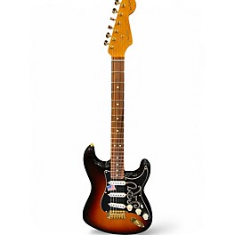Used Fender Artist Series Stevie Ray Vaughan Stratocaster 3 Color Sunburst Solid Body Electric Guitar